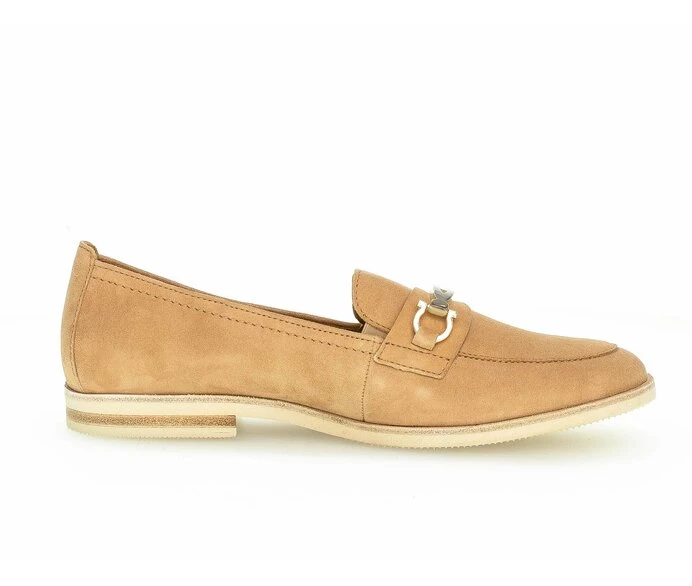 Gabor Loafers Dame Beige | DK0001841