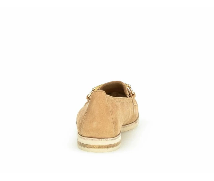 Gabor Loafers Dame Beige | DK0001841