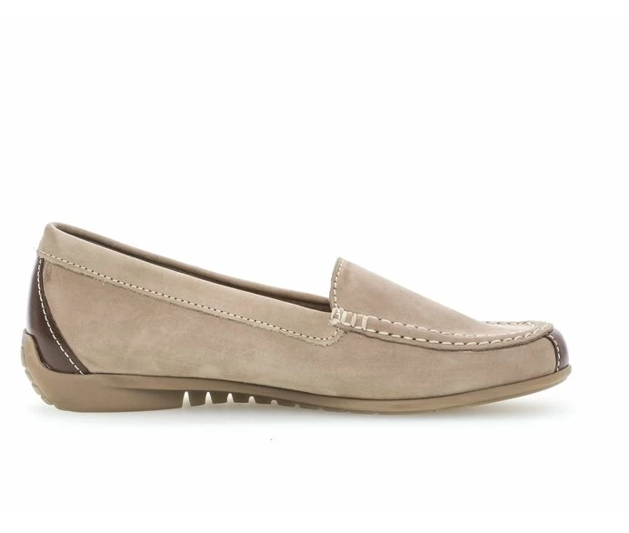 Gabor Loafers Dame Beige | DK0001848