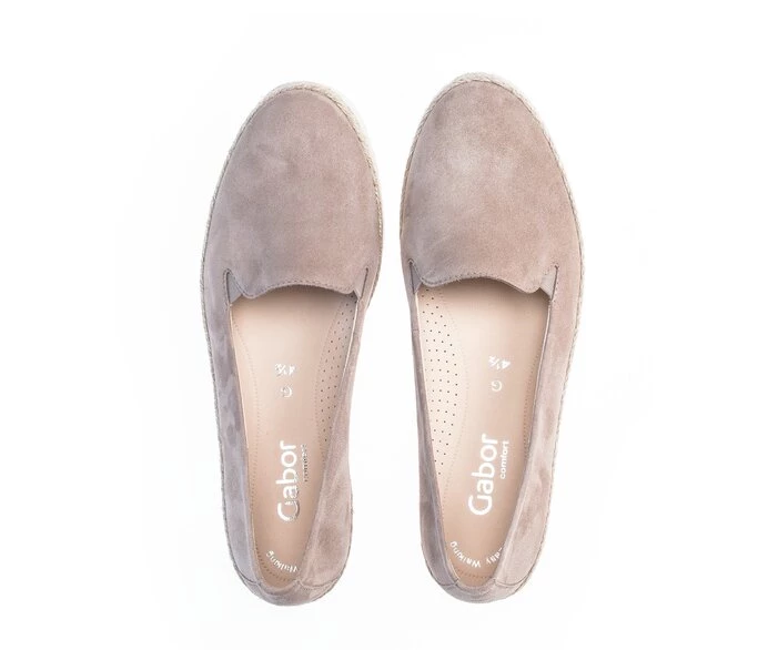 Gabor Loafers Dame Beige | DK0001874