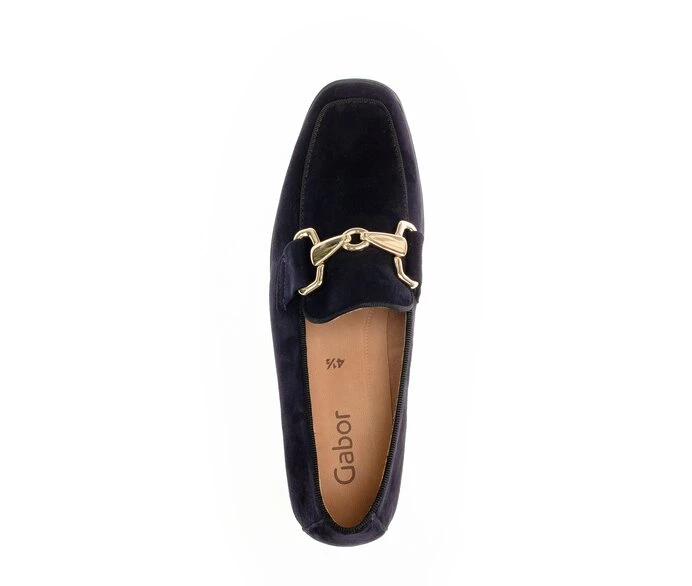 Gabor Loafers Dame Blå | DK0001732