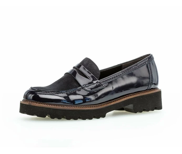 Gabor Loafers Dame Blå | DK0001737