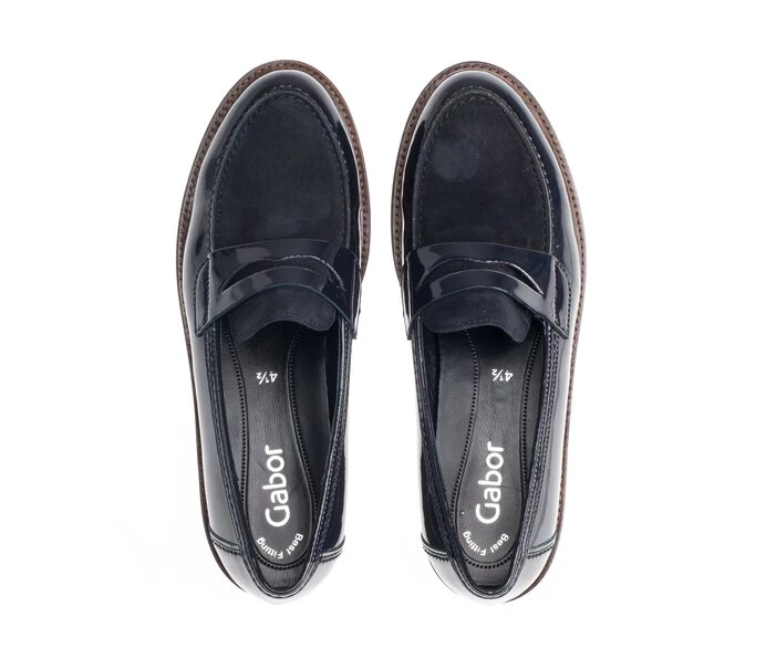 Gabor Loafers Dame Blå | DK0001737