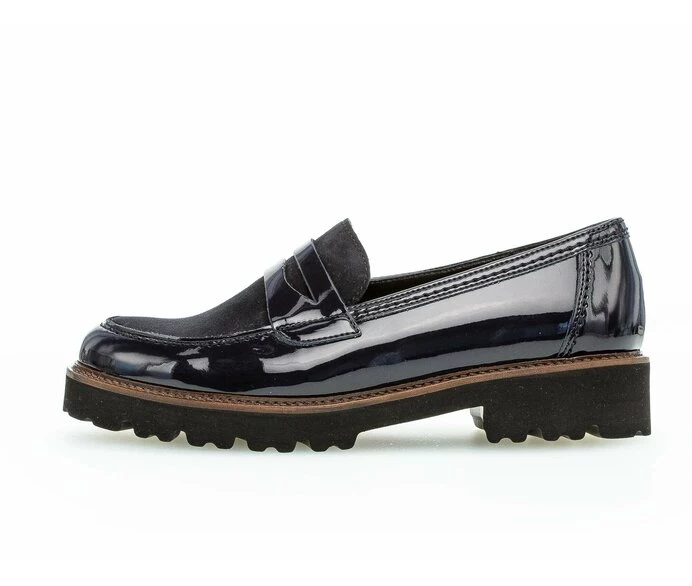 Gabor Loafers Dame Blå | DK0001737