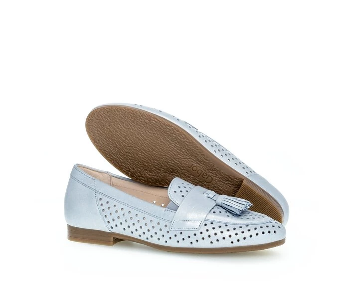 Gabor Loafers Dame Blå | DK0001740