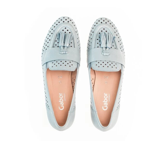 Gabor Loafers Dame Blå | DK0001740