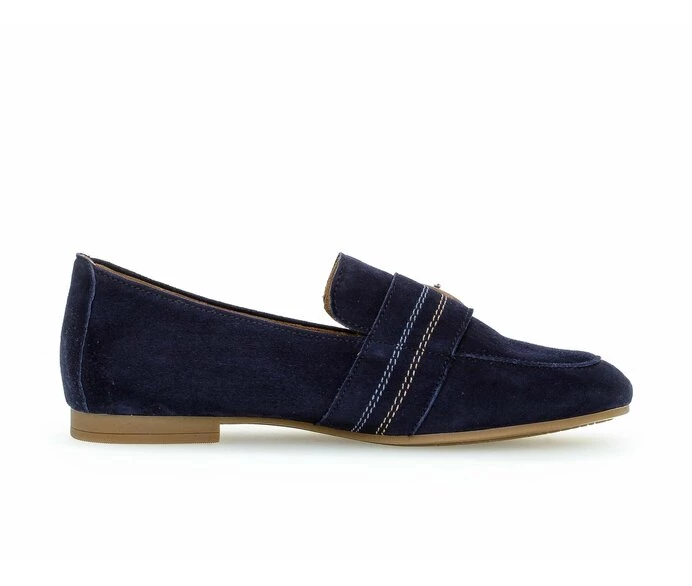 Gabor Loafers Dame Blå | DK0001742