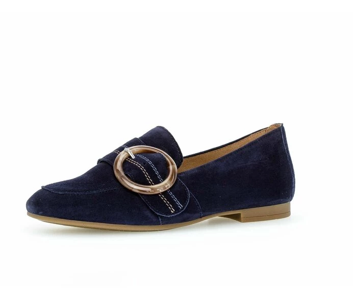 Gabor Loafers Dame Blå | DK0001742