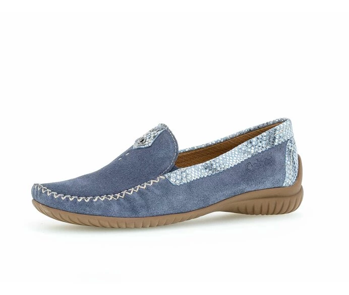 Gabor Loafers Dame Blå | DK0001749