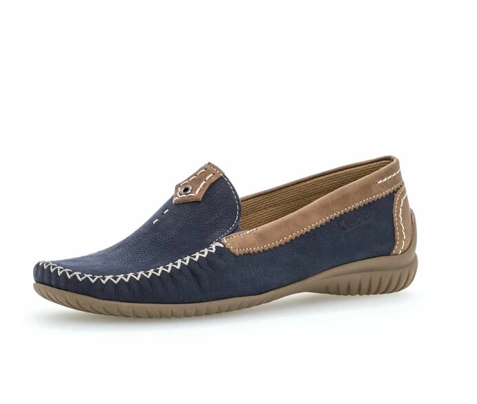 Gabor Loafers Dame Blå | DK0001751