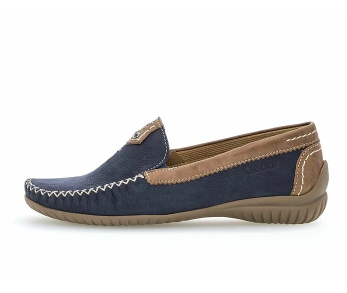 Gabor Loafers Dame Blå | DK0001751