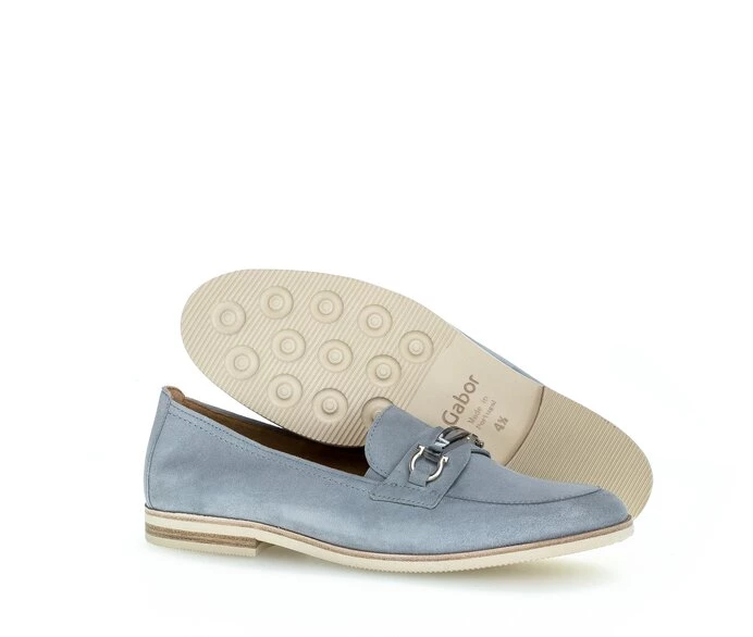 Gabor Loafers Dame Blå | DK0001761