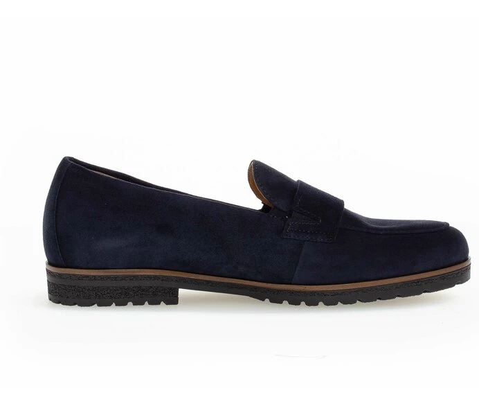 Gabor Loafers Dame Blå | DK0001764