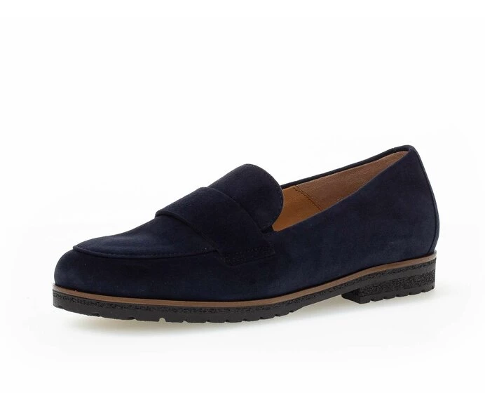 Gabor Loafers Dame Blå | DK0001764