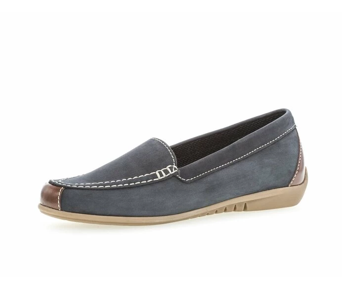 Gabor Loafers Dame Blå | DK0001795