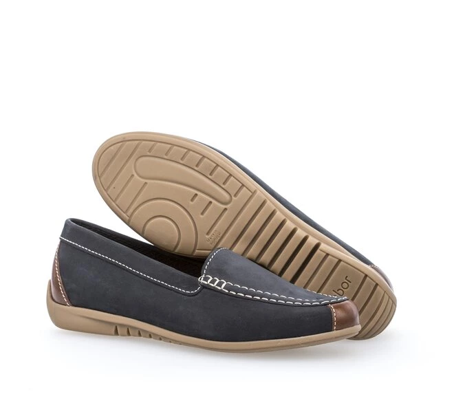 Gabor Loafers Dame Blå | DK0001795