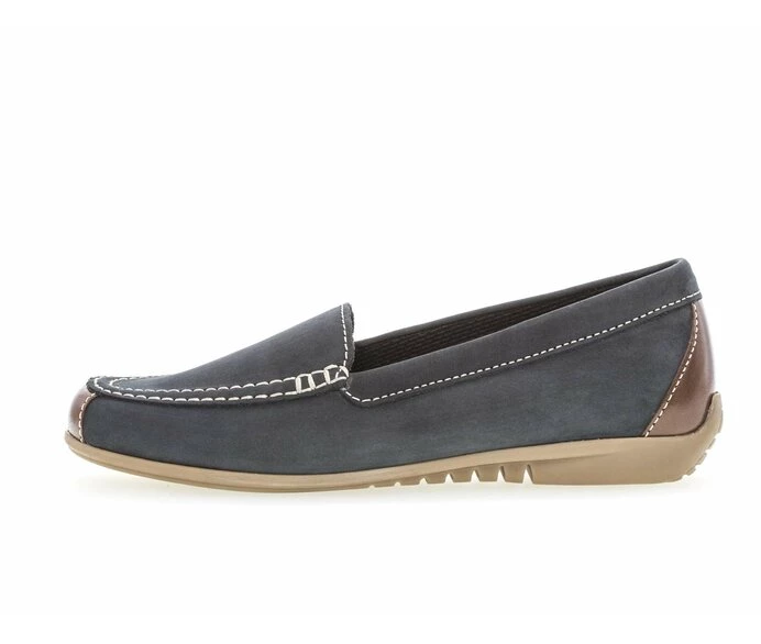 Gabor Loafers Dame Blå | DK0001795