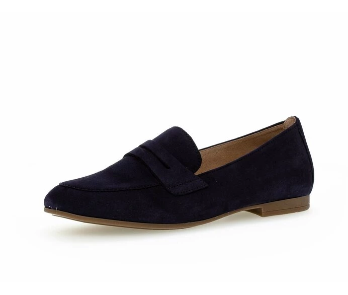 Gabor Loafers Dame Blå | DK0001805