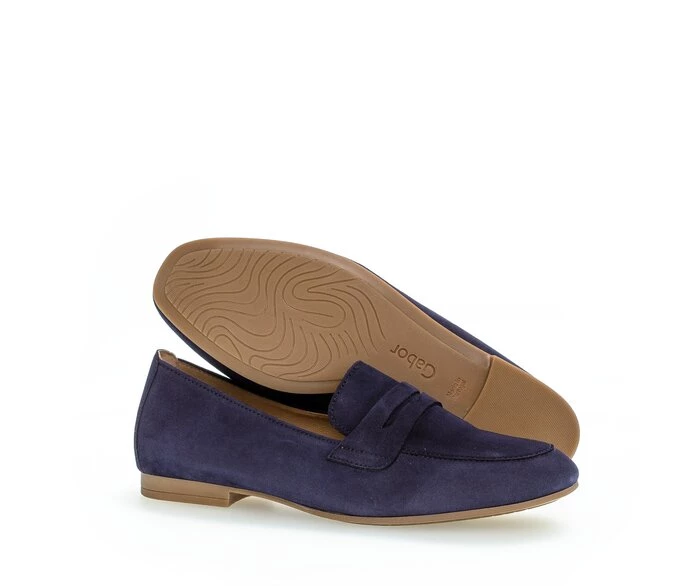 Gabor Loafers Dame Blå | DK0001805