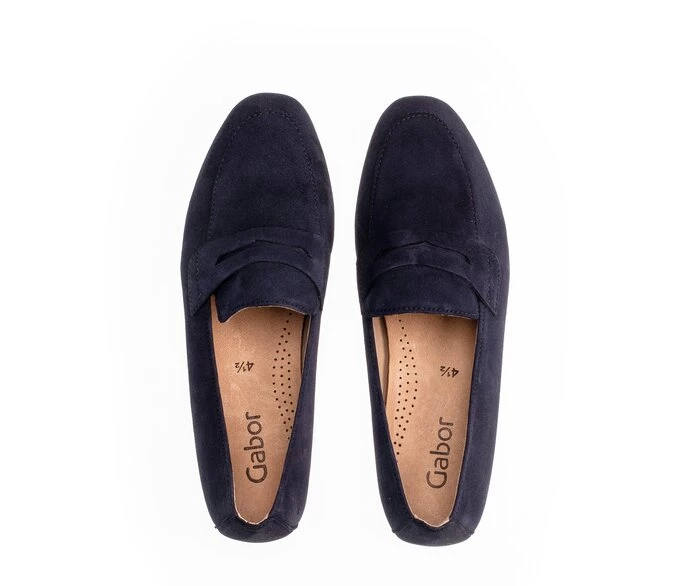 Gabor Loafers Dame Blå | DK0001805