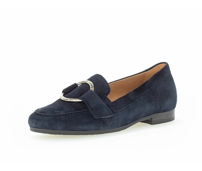 Gabor Loafers Dame Blå | DK0001823