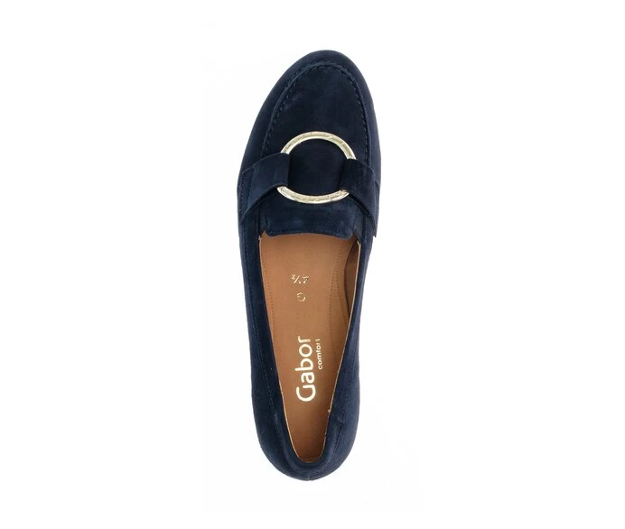 Gabor Loafers Dame Blå | DK0001823