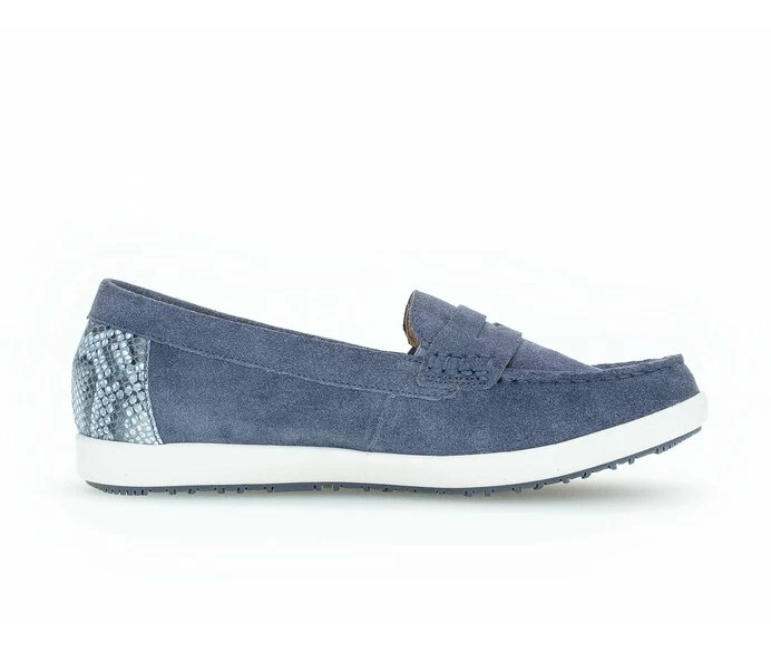 Gabor Loafers Dame Blå | DK0001835