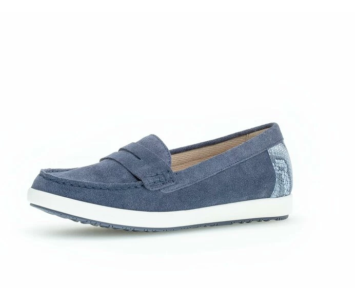 Gabor Loafers Dame Blå | DK0001835