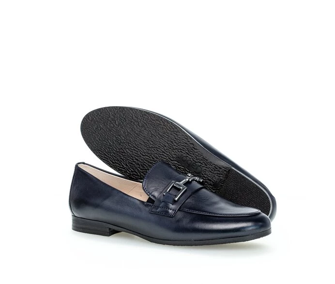 Gabor Loafers Dame Blå | DK0001850