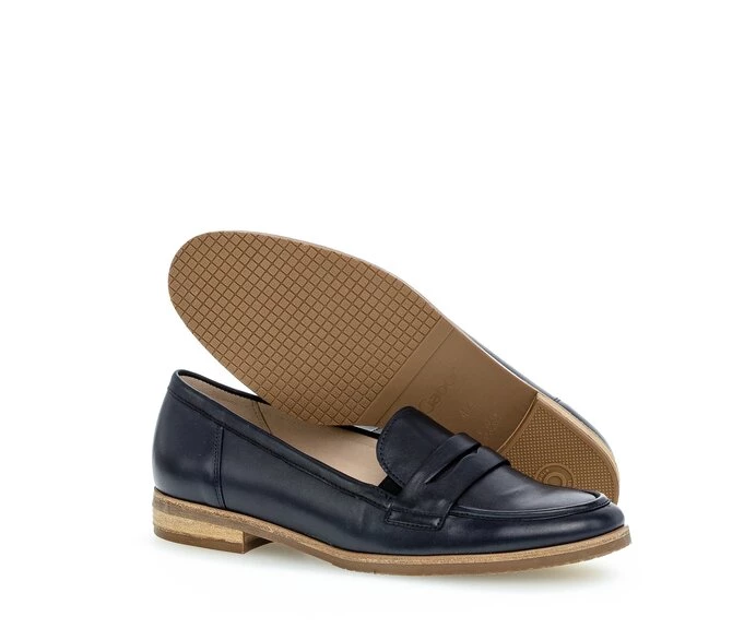 Gabor Loafers Dame Blå | DK0001861