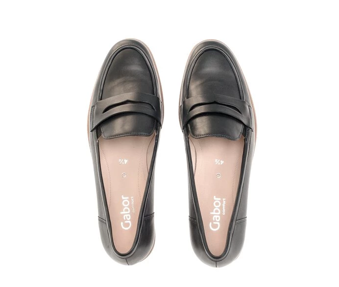 Gabor Loafers Dame Blå | DK0001861