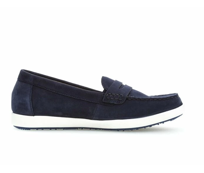 Gabor Loafers Dame Blå | DK0001864