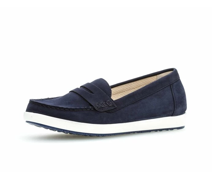 Gabor Loafers Dame Blå | DK0001864