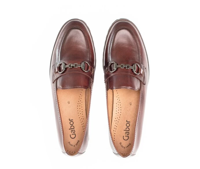 Gabor Loafers Dame Brune | DK0001786