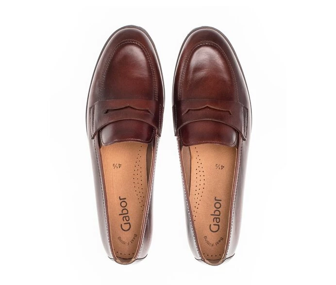 Gabor Loafers Dame Brune | DK0001897