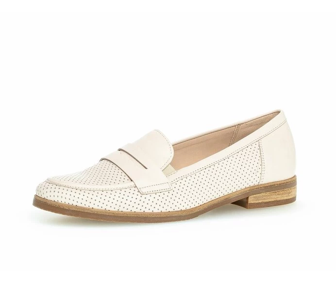 Gabor Loafers Dame Hvide | DK0001754