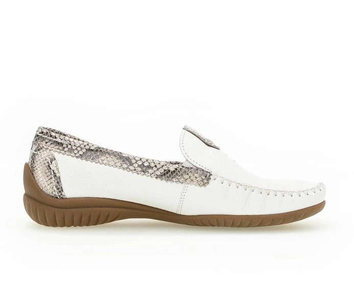 Gabor Loafers Dame Hvide | DK0001822