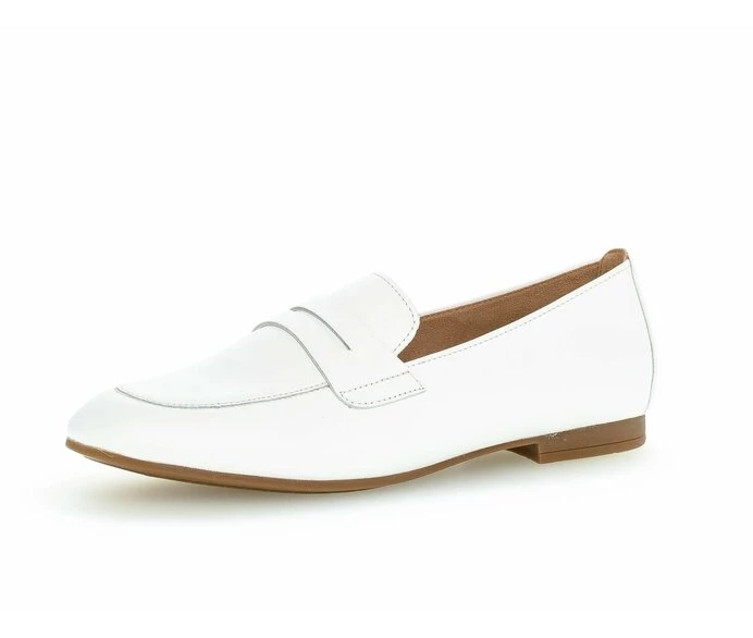 Gabor Loafers Dame Hvide | DK0001869