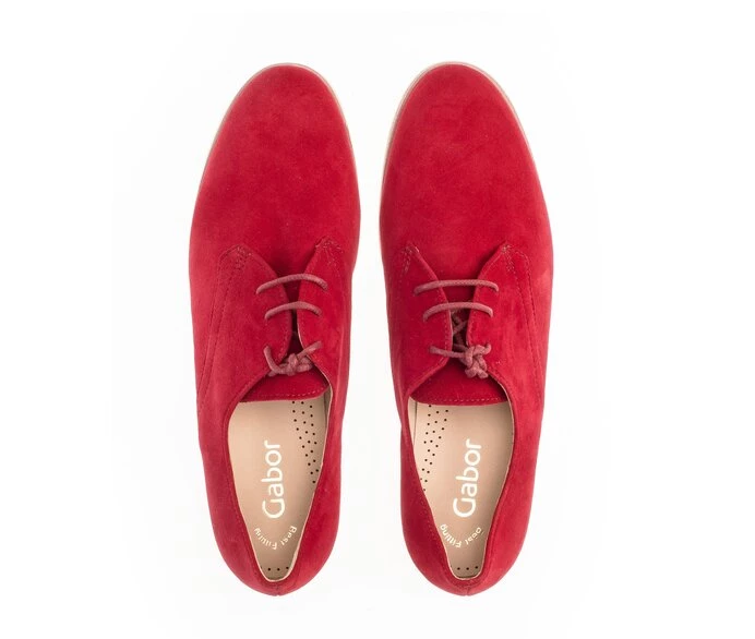 Gabor Loafers Dame Rød | DK0001715