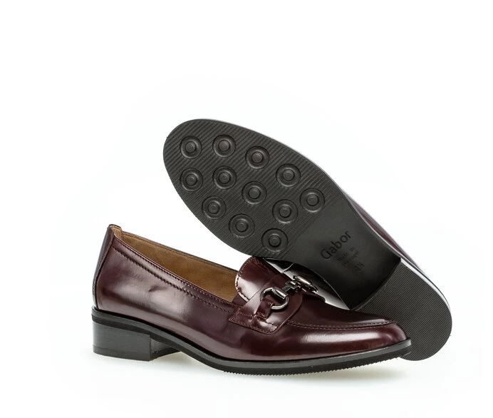 Gabor Loafers Dame Rød | DK0001744