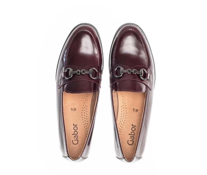 Gabor Loafers Dame Rød | DK0001744