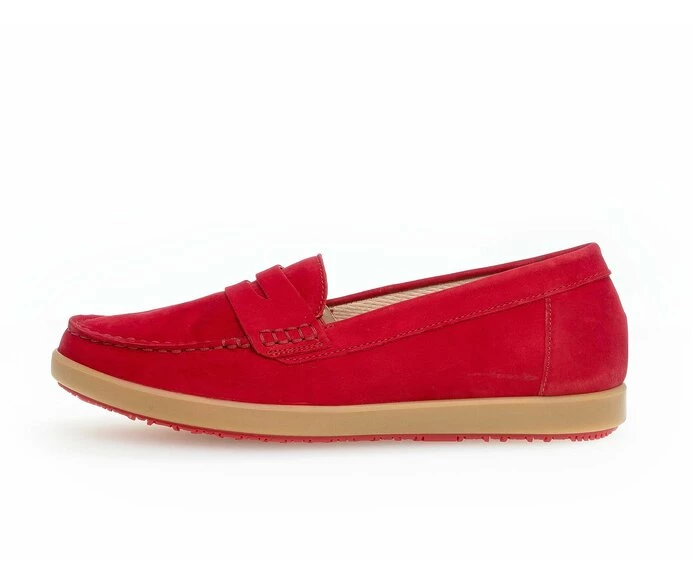 Gabor Loafers Dame Rød | DK0001771