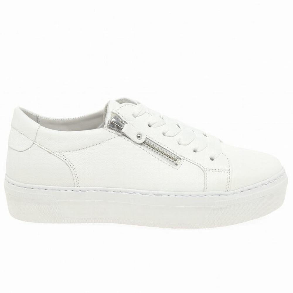 Gabor Michaela Sneakers Dame Hvide | DK0001312