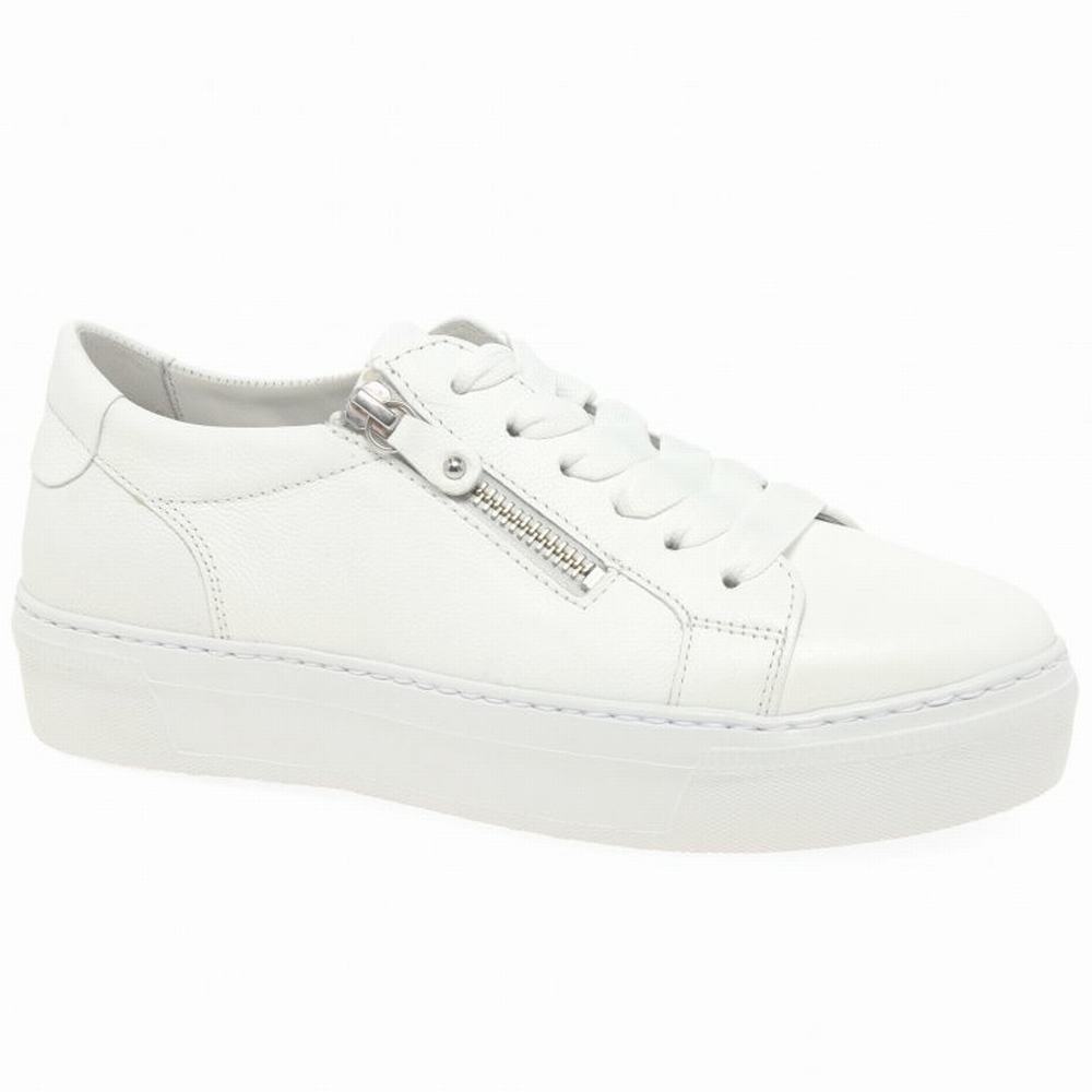 Gabor Michaela Sneakers Dame Hvide | DK0001312