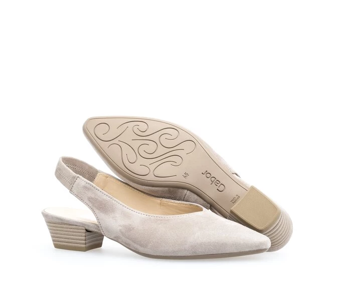 Gabor Pumps Dame Beige | DK0001386