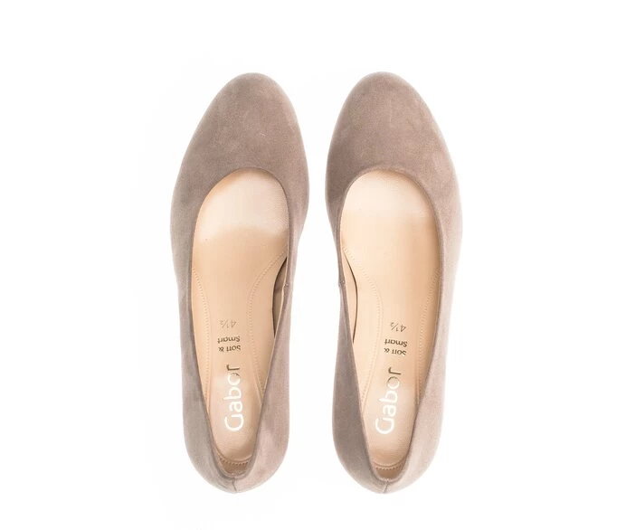 Gabor Pumps Dame Beige | DK0001422