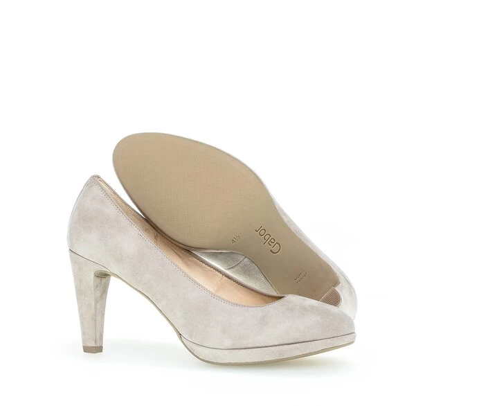 Gabor Pumps Dame Beige | DK0001428