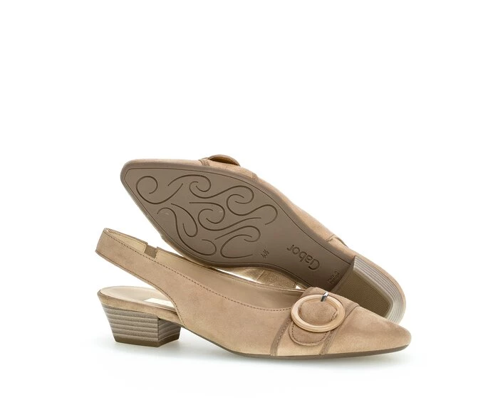 Gabor Pumps Dame Beige | DK0001431