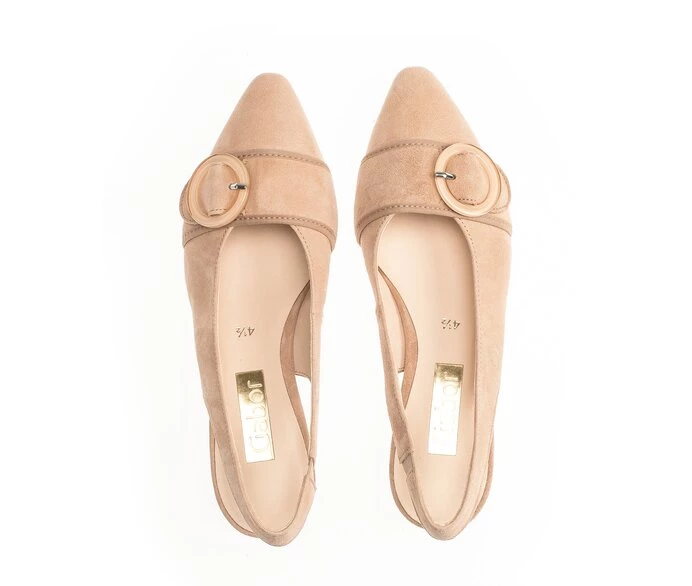 Gabor Pumps Dame Beige | DK0001431