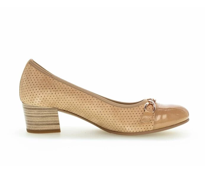 Gabor Pumps Dame Beige | DK0001572